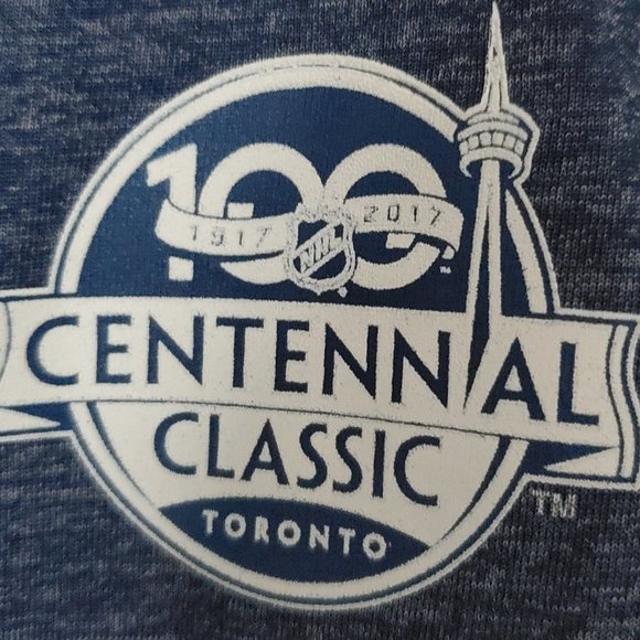 LEAFS FANS T Shirt 100 Classic Fandom Playoffs Collectible Blue TML Toronto MSLE - Picture 5 of 7